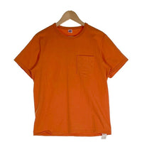 Buco ブコ ポケットTシャツ バックプリント オレンジ リアルマッコイズ Size M 福生店
