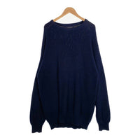 LANDS’END ランズエンド コットン クルーネックセーター ネイビー Size XL 相当 福生店