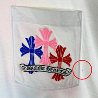 CHROME HEARTS クロムハーツ 2212-304-0797 マルチ クロス セメタリ― 半袖Tシャツ ホワイト sizeL 瑞穂店