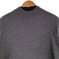 STILL BY HAND スティルバイハンド 16FW ボトルネック ウールニットセーター チャコールグレー KN0564 日本製 Size 48 福生店