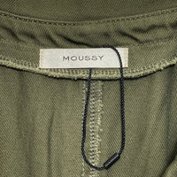 MOUSSY マウジー フロントボタンロングデニムワンピース カーキ Size1 瑞穂店
