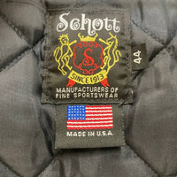 Schott ショット 613US ONESTAR RIDERS ワンスター ダブル ライダースジャケット ブラック size44 瑞穂店