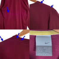00's NIKE ナイキ Gunners Arsenal ガンナーズ アーセナル ロングスリーブTシャツ ボルドー Size M 福生店