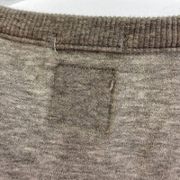 BOAT HOUSE ボートハウス ジョイマーク デザインVネック トレーナー スウェット グレー Size5 瑞穂店