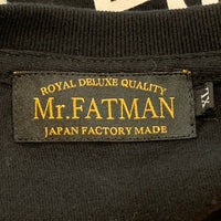 Mr.FATMAN ミスターファットマン 神宮前帽子俱楽部 プリント ポケットTシャツ ブラック Size XL 福生店