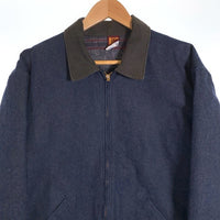 80's~ BIG BEN ビッグベン ジップアップデニムジャケット インディゴ ブランケットライナー 5C11BLJ USA製 Size 46-R 福生店