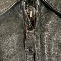 Scooter スクーター GOLDEN BEAR ゴールデンベアー レザージャケット ブラック USA製 Size 42 福生店