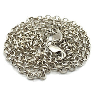 Chrome Hearts クロムハーツ NECKCHAIN R 18 ロールチェーンネックレス 18インチ SV925 Size 46cm 福生店