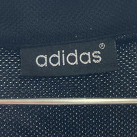 adidas アディダス 半袖 ジップアップ ブラック size- 瑞穂店