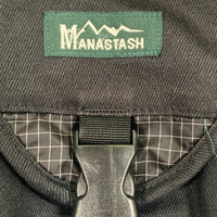 MANASTASH マナスタッシュ STABRIDGE スタブリッジ Grid Rip-Stop Travel Bag ボディバッグ ブラック 福生店