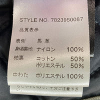 Schott ショット 613UHT HORSEHIDE ONE STAR TALL ホースハイド ワンスター トール ダブル ライダースジャケット ブラック size44 瑞穂店