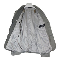 COMME des GARCONS HOMME コムデギャルソンオム HF-J040 AD2010 クレイジーチェックパターン 4つボタン テーラードジャケット ブラック sizeM 瑞穂店