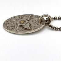 THE FLAT HEAD ザ・フラットヘッド SILVER925 K18インゴッド ネックレストップ シルバー 瑞穂店