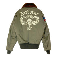The REAL McCOY'S リアルマッコイズ ラフウェア復刻 AIRBORNE 502 B-10 フライトジャケット オリーブ size40 瑞穂店