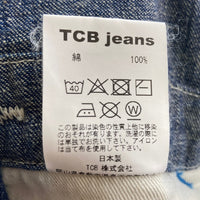 TCB JEANS ティーシービージーンズ BOSS OF THE CAT デニムオーバーオール インディゴ Size 30 瑞穂店