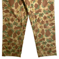 U.S.ARMY レプリカ ダックハンターカモ ミリタリーカーゴパンツ ヘリンボーン Size LL 福生店