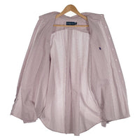 Ralph Lauren ラルフローレン CLASSIC FIT チェック ボタンダウンシャツ ホワイト レッド ネイビー Size 3XB 福生店