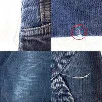 MADEWELL メイドウェル RN15401 ブランドタグ欠損 コーデュロイ ペインターパンツ ネイビー size34 瑞穂店