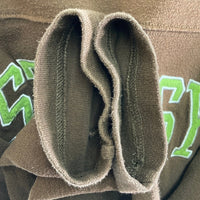 STUSSY ステューシー ロゴ刺繍 ロングTシャツ ブラウン sizeL 瑞穂店