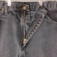 Wrangler ラングラー 936WBK SLIM FIT JEANS ブロークンツイル ブラックデニム デニムパンツ ブラック size32 瑞穂店