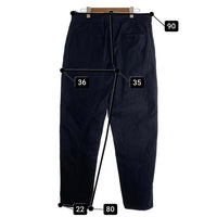 WEAR MASTERS ウエアマスターズ コットン トラウザー パンツ ブラック アトラクションズ Size 36 福生店