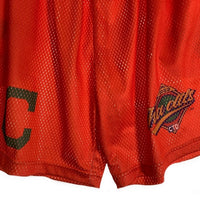 ブランド不明 メッシュ ショーツ ハーフ パンツ オレンジ Size XXL 福生店