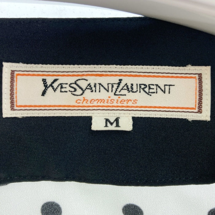 YVES SAINT LAURENT イヴ・サンローラン ボウタイ ブラウス