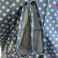 Needles ニードルス Jacquard Flair Pant ジャガード フレアパンツ 総柄 星 ブルー sizeM 瑞穂店