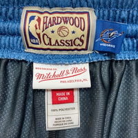 mitchell&ness ミッチェルアンドネス WIZARDS バスケットボール ハーフパンツ ライトブルー sizeM 瑞穂店