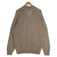 Eddie Bauer エディーバウアー コットン ハーフジップ セーター ベージュ カーキ Size L 福生店