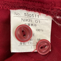Jungle Storm ジャングルストーム 50s ボーリングシャツ レッド sizeL 瑞穂店