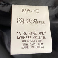 A BATHING APE アベイシングエイプ STUSSY ステューシー スカル サル カモフラ スノーボードジャケット グレー sizeM 瑞穂店