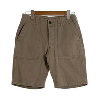 WAREHOUSE ウエアハウス ヘリンボーン ベイカーショーツ ショートパンツ オリーブ Size 32 福生店