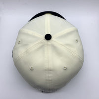 EXAMPLE エグザンプル New Era ニューエラ 59FIFTY 刺繡 2トーン ベースボールキャップ ナチュラル ブラック Size 7 5/8 (60.6cm) 福生店