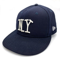 STUSSY ステューシー NEW ERA ニューエラ 59FIFTY NY LOGO CAP ベースボールキャップ ネイビー Size 7 1/2 (59.6cm) 福生店