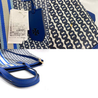 TORY BURCH トリーバーチ 53304 2WAY トートバッグ ブルー 瑞穂店