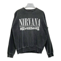 GOOD ROCK SPEED NIRVANA ニルヴァーナ NEVERMIND ガーメントダイ スウェットトレーナー グレー sizeF 瑞穂店