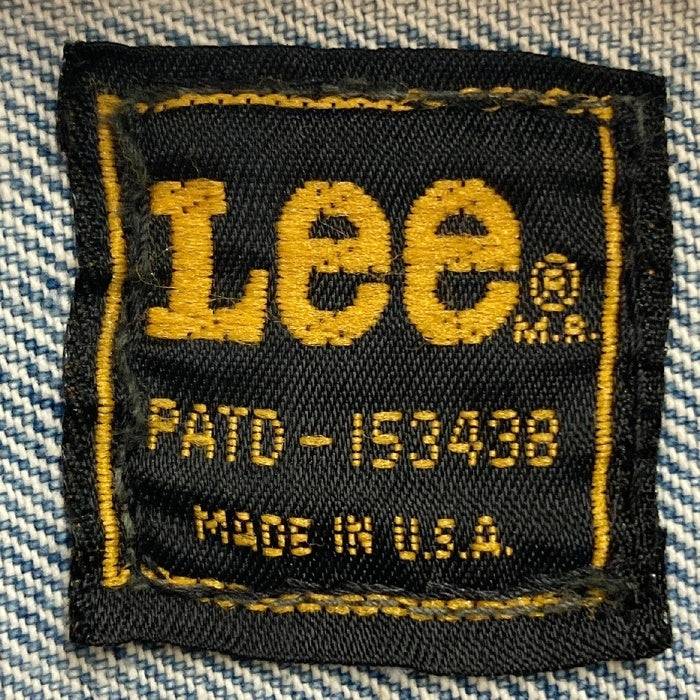 Lee リー 101J 80's USA製 デニムジャケット ビッグサイズ