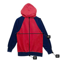 adidas アディダス USA製 パーカー トレフォイル ロゴ 80s レッド sizeS 瑞穂店