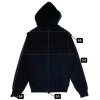 POLO RALPH LAUREN ポロ ラルフローレン フード裏サーマル ジップアップ パーカー フーディー ブラック Size S 福生店