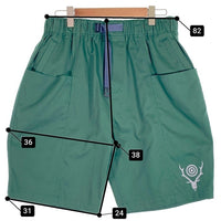 South2 West8 サウス2ウエスト8 Belted C.S. Short - Cotton Twil ベルテッド ショーツ グリーン MR732 Size L 福生店
