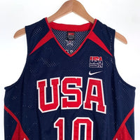 NIKE ナイキ Kobe Bryant コービー ブライアント 2006 Dream Team USA ゲームシャツ ユニフォーム ネイビー ホワイト レッド Size M 福生店