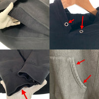 SUPREME シュプリーム 19AW Bandana Box Logo Hooded Sweatshirt バンダナボックスロゴ プルオーバースウェットパーカー フーディ ブラック Size L 福生店