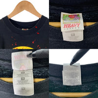 SMILE GUN SHOT Print Tee スマイル ガンショット プリントTシャツ ブラック フルーツオブザルーム2枚タグ Size XL 福生店