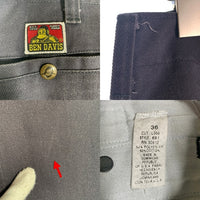 BEN DAVIS ベンデイビス フリスコパンツ チノツイル ワーク チャコールグレー 691 Size 36 福生店