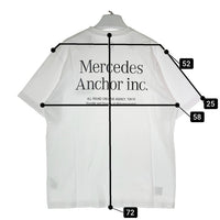 MERCEDES ANCHOR INC. メルセデス アンカーインク 刺繡 Tシャツ ホワイト sizeL 瑞穂店