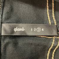 glamb グラム ブラックデニムパンツ サルエル ブラック ストレッチ GB16SP/P15 ブラック Size 3 瑞穂店