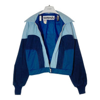 GERRY ジェリー 80's USA製 カラーブロック ブルゾン ブルー sizeS 瑞穂店