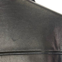 A.P.C. アーペーセー MOTO BLOUSON モト ブルゾン シープレザー シングル ライダースジャケット ブラック size- 瑞穂店