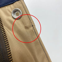 SUGAR CANE シュガーケーン レザーヨーク ダウンベスト ネイビー SC12340 Size S 瑞穂店